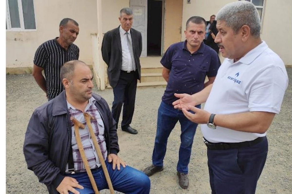 Həftənin sonuncu “Səyyar qəbul otağı” Gədəbəydə quruldu — FOTOLAR