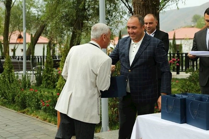 Zabuxa köçürülən ailələrə mənzillərinin açarları təqdim edilib — FOTOLAR