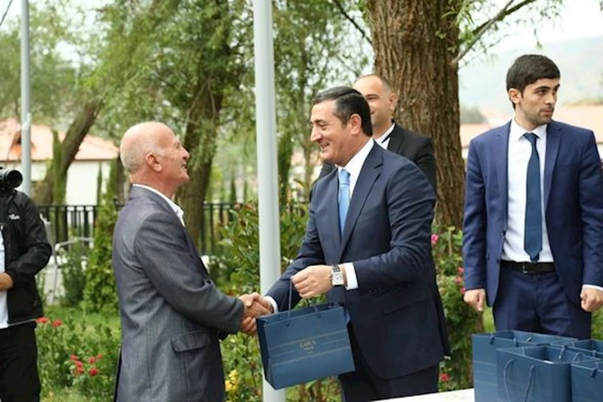 Zabuxa köçürülən ailələrə mənzillərinin açarları təqdim edilib — FOTOLAR