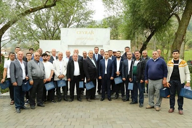 Zabuxa köçürülən ailələrə mənzillərinin açarları təqdim edilib — FOTOLAR