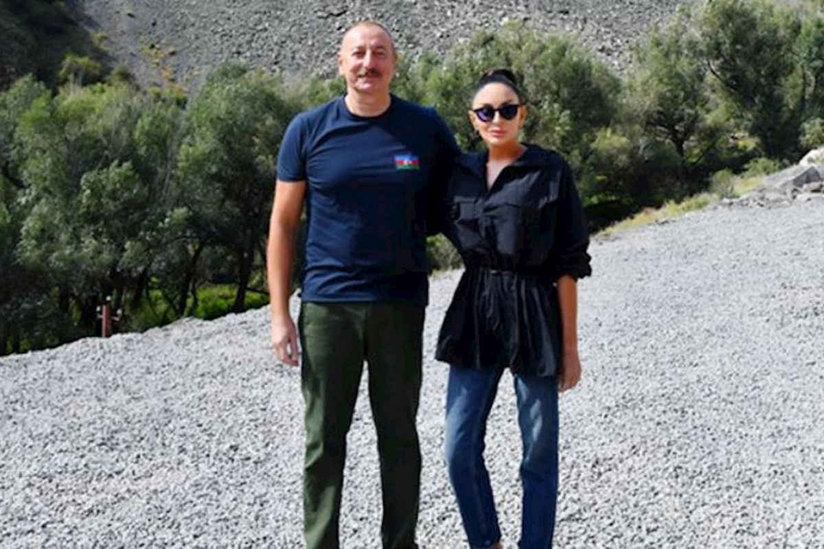 Prezident və birinci xanım Zabuxda sakinlərlə görüşdü — YENİLƏNDİ