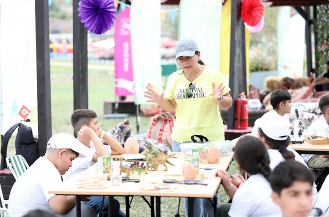 Laçında Uşaq İncəsənət Festivalının yay düşərgəsi keçirildi — FOTOLAR Laçında Uşaq İncəsənət Festivalının yay düşərgəsi keçirildi — FOTOLAR