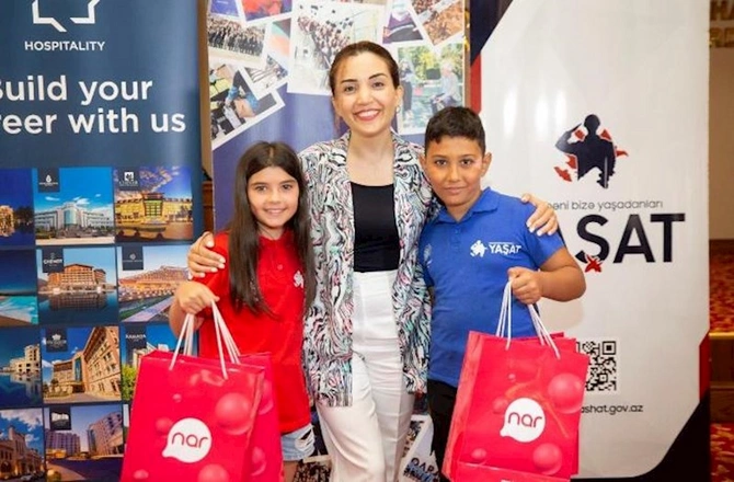 “Nar” şəhid övladları üçün təşkil olunan “YAŞAT” Düşərgəsinə dəstək oldu — FOTO “Nar” şəhid övladları üçün təşkil olunan “YAŞAT” Düşərgəsinə dəstək oldu — FOTO