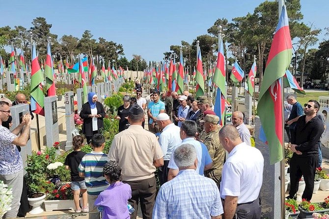 Şəhid Həmid Cəfərlinin xatirəsi anılıb — FOTOLAR