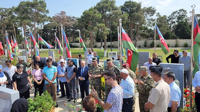 Şəhid Həmid Cəfərlinin xatirəsi anılıb — FOTOLAR
