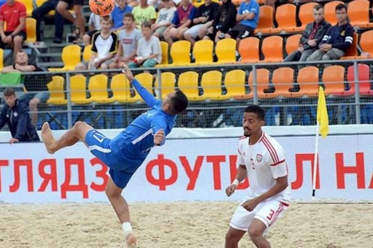 MDB Oyunları: Azərbaycanın çimərlik futbolu yığması qələbə qazandı