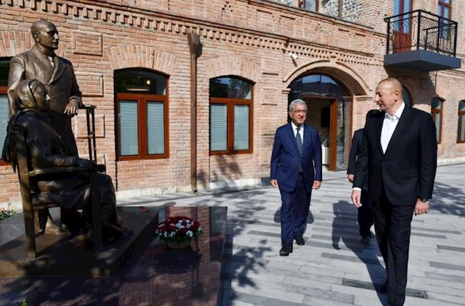 Prezident ADA Universiteti Qazax Mərkəzində — FOTOLAR (YENİLƏNİB)
