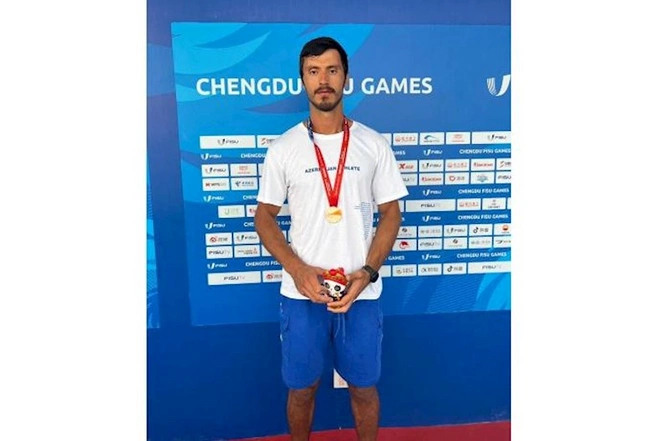 Avarçəkənimiz Universiadada bürünc medal QAZANDI
