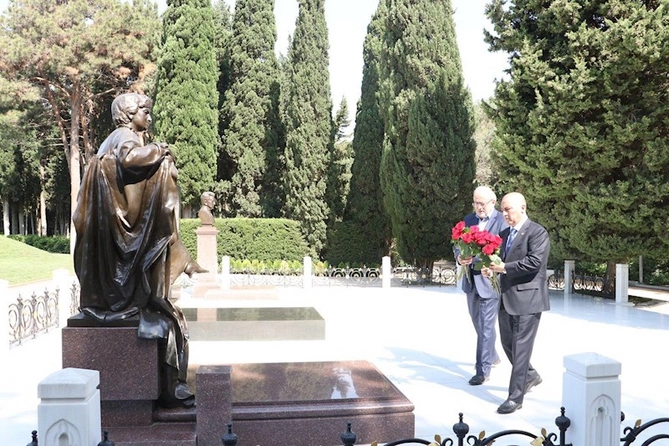 Kamran Əliyev İranın Baş prokurorunun müavinini qəbul edib — FOTOLAR
