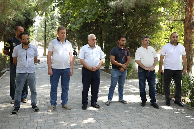 Sahibkarlarla növbəti görüş Beyləqan rayonunda keçirildi — FOTOLAR Sahibkarlarla növbəti görüş Beyləqan rayonunda keçirildi — FOTOLAR