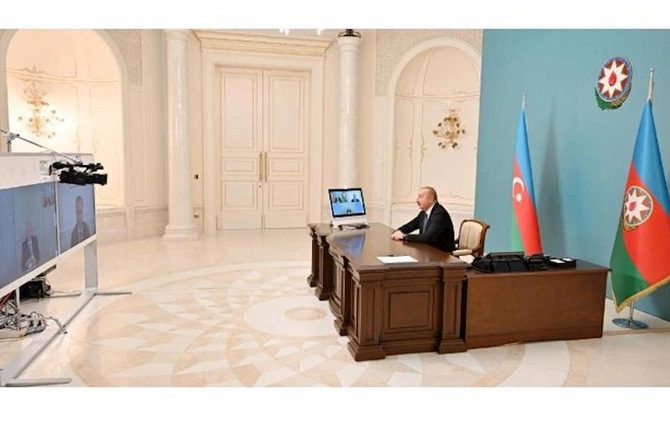 İlham Əliyev Avi Dixteri qəbul etdi — FOTO İlham Əliyev Avi Dixteri qəbul etdi — FOTO