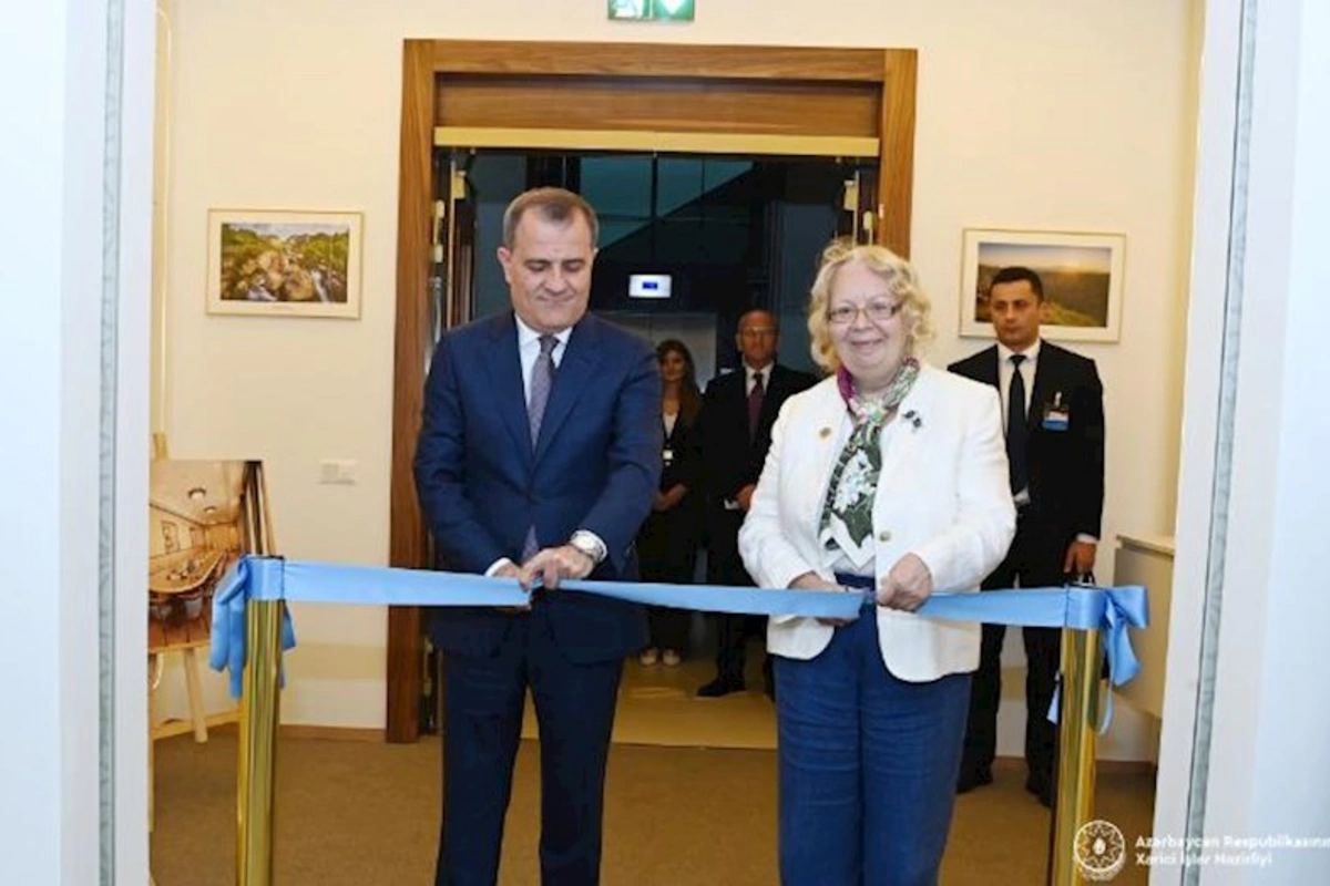 BMT-nin Cenevrədəki tarixi binasında Azərbaycan otağı açıldı — FOTO