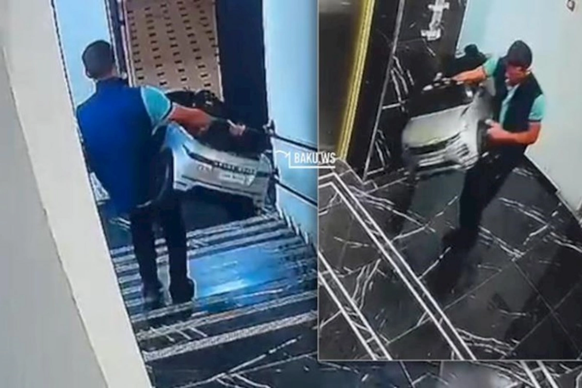 Bakıda uşağın oyuncaq Range Roveri belə oğurlandı — ANBAAN VİDEO