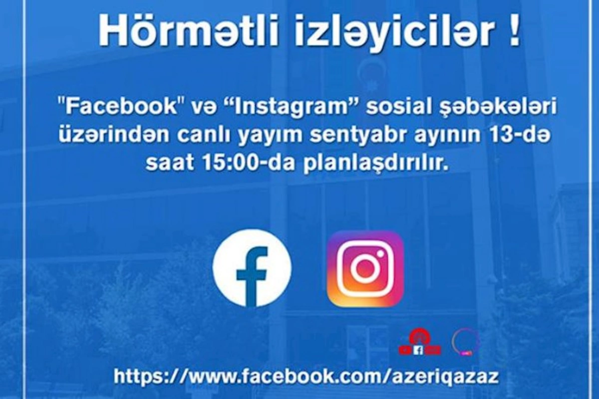 “Azəriqaz” rəhbərliyinin növbəti canlı yayımı planlaşdırılır