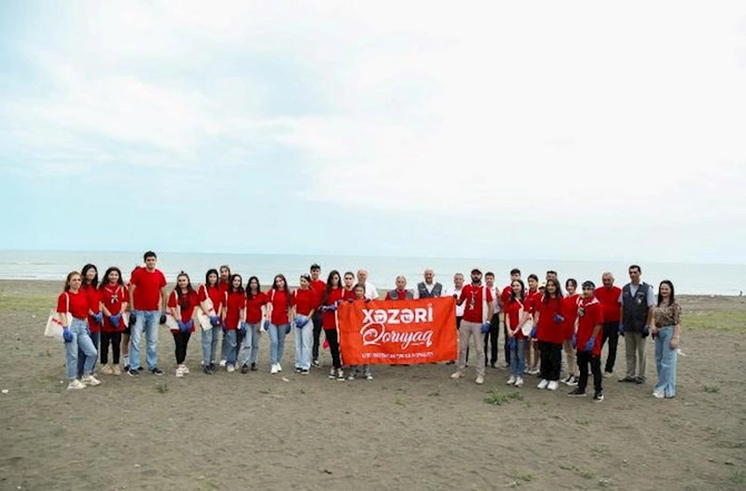 “Xəzəri qoruyaq” şüarı ilə genişmiqyaslı təmiz aksiyaları keçirildi — FOTOLAR