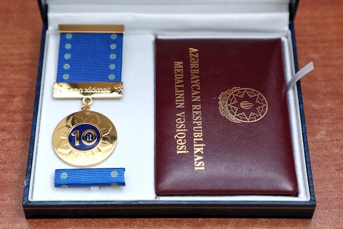 SOCAR Azəriqaz İB ASAN xidmətin 2 medalı ilə təltif edildi — FOTOLAR SOCAR Azəriqaz İB ASAN xidmətin 2 medalı ilə təltif edildi — FOTOLAR
