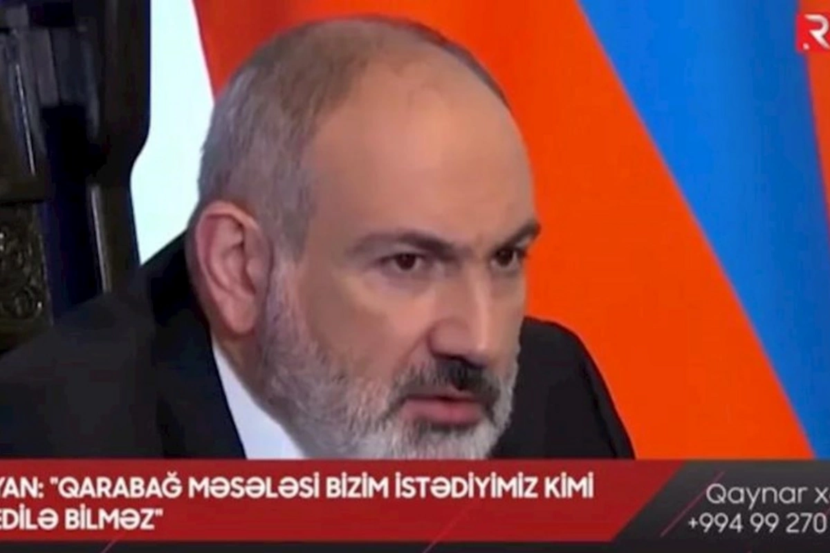 Paşinyan: Qarabağ məsələsi bizim istədiyimiz kimi həll edilə bilməz