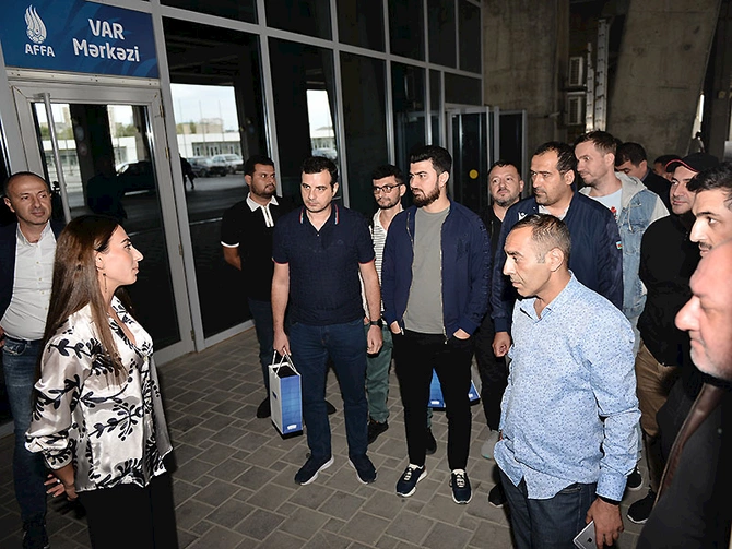 BOS-da idman jurnalistləri üçün seminar keçirildi — FOTOLAR