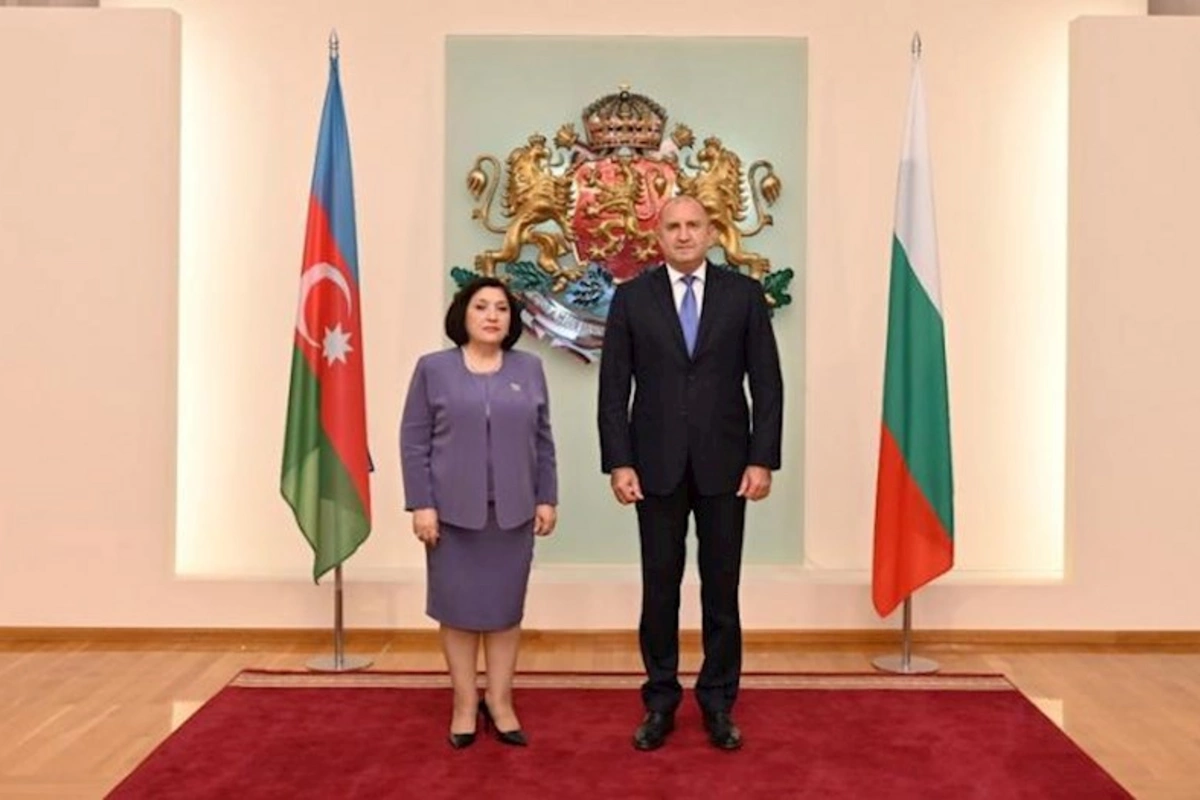 Sahibə Qafarova Bolqarıstanın Prezidenti ilə görüşdü