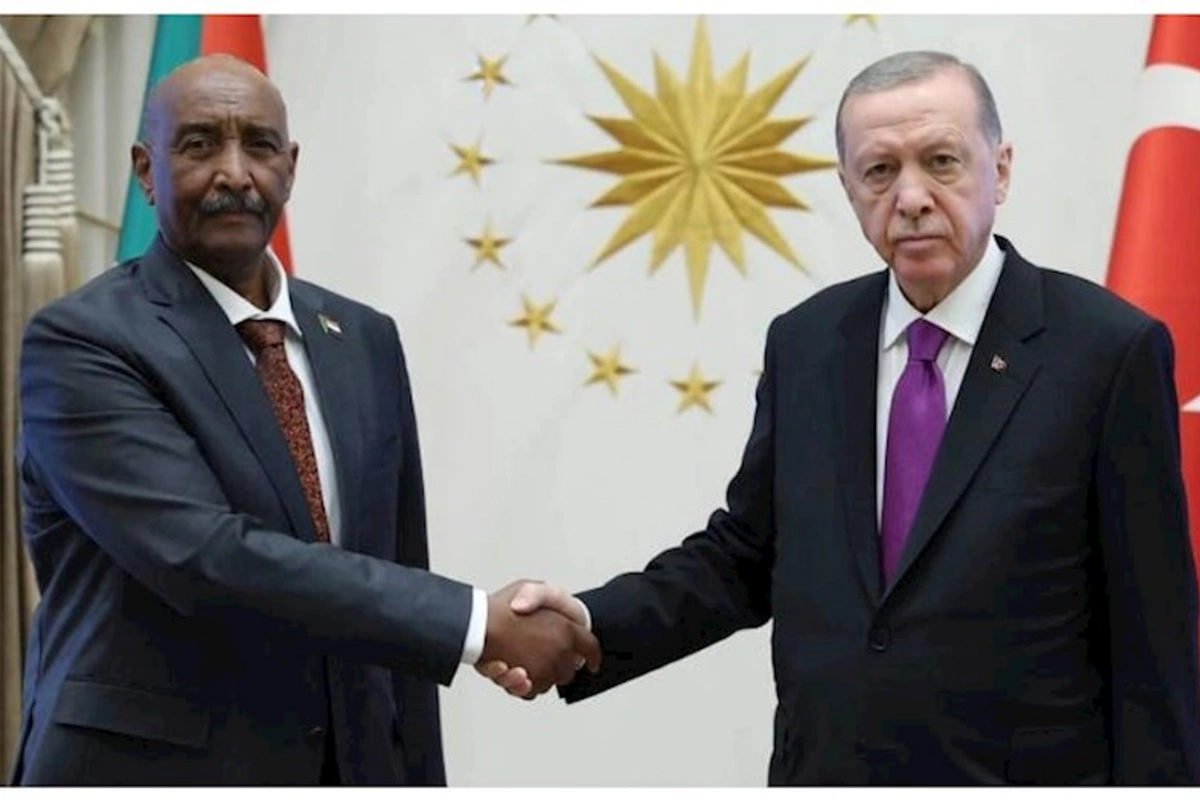 Ərdoğan sudanlı generalla görüşdü