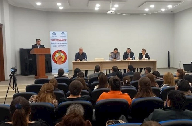 İsmayıllıda narkomaniya ilə bağlı tədbir keçirilib — FOTO