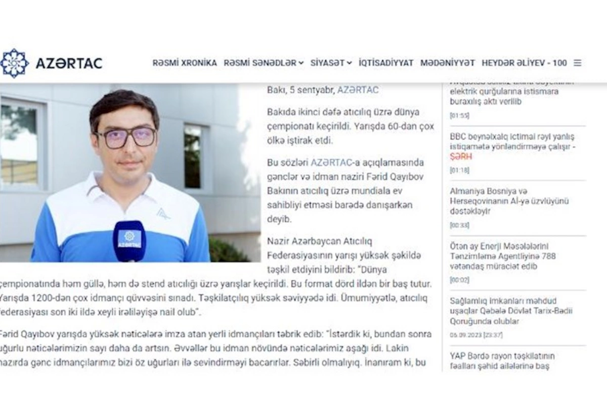 “Bilməyən”dən növbəti bilməməzliklər. Görəsən, nazir nəyi düz bilir və hansı yaşı gənc sayır?