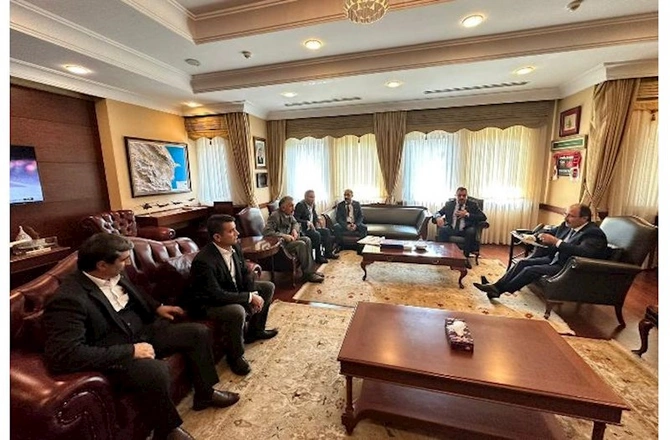 İstanbul Türkiyə-Azərbaycan Dayanışma və Kültür Dərnəyinin üzvləri Cahit Bağçının qonağı olub — FOTO