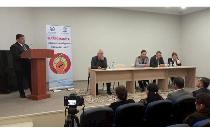 İsmayıllıda narkomaniya ilə bağlı tədbir keçirilib — FOTO