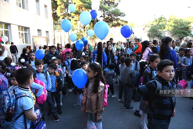 Birincilərin Bilik Günü sevinci — FOTOREPORTAJ