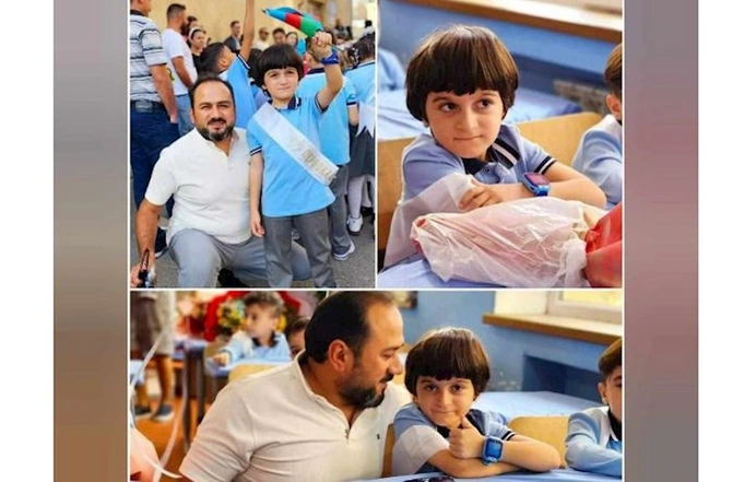 Jurnalistlərin məktəbə tələsən birinciləri — FOTOLAR