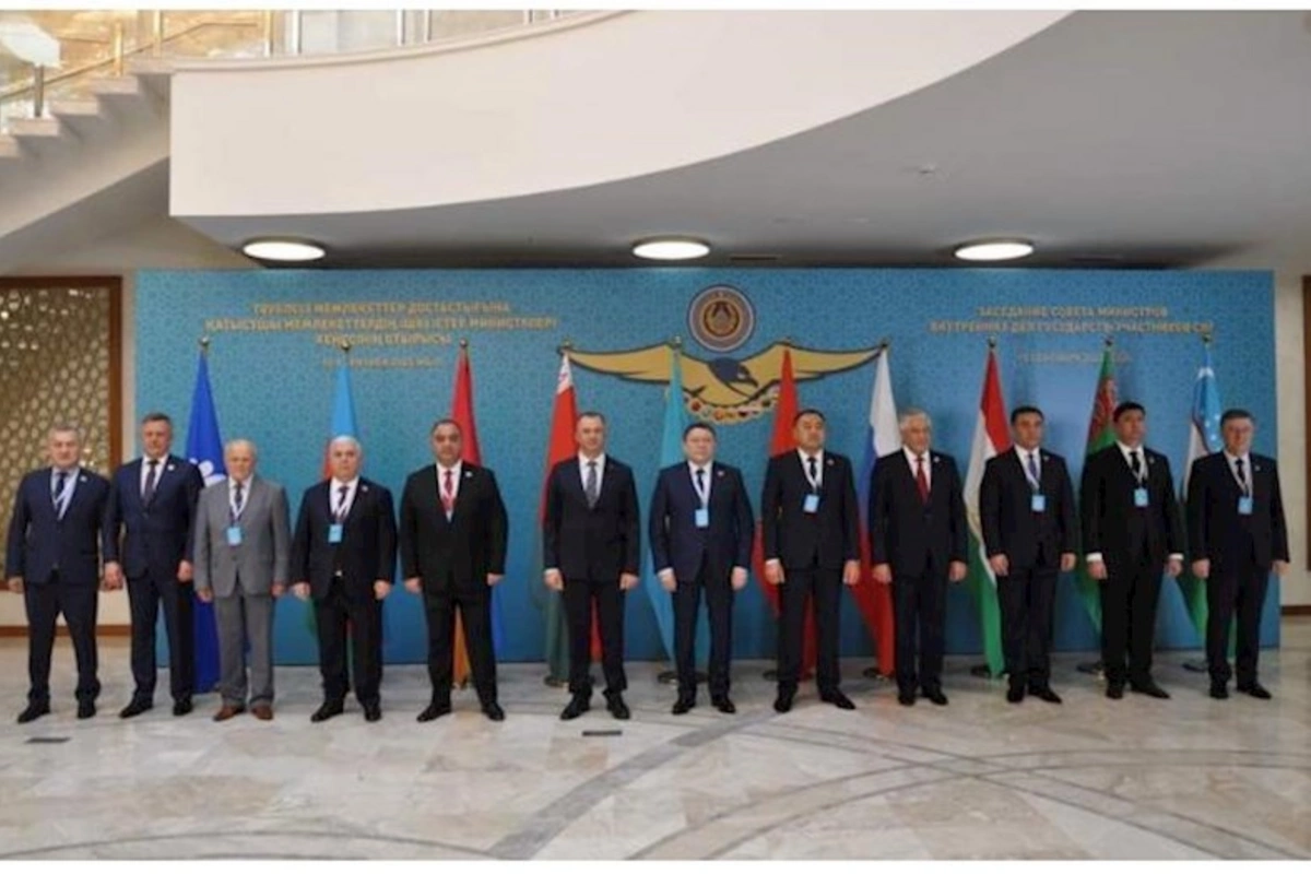 Qazaxıstanda MDB Daxili İşlər Nazirləri Şurasının iclası keçirildi
