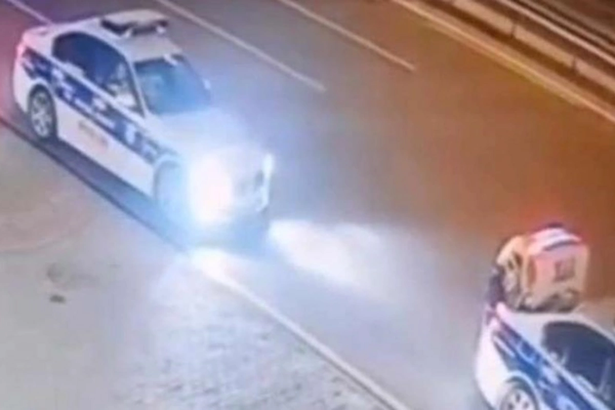 Bakıda dəhşətli QƏZA: Polis ölümdən döndü — VİDEO