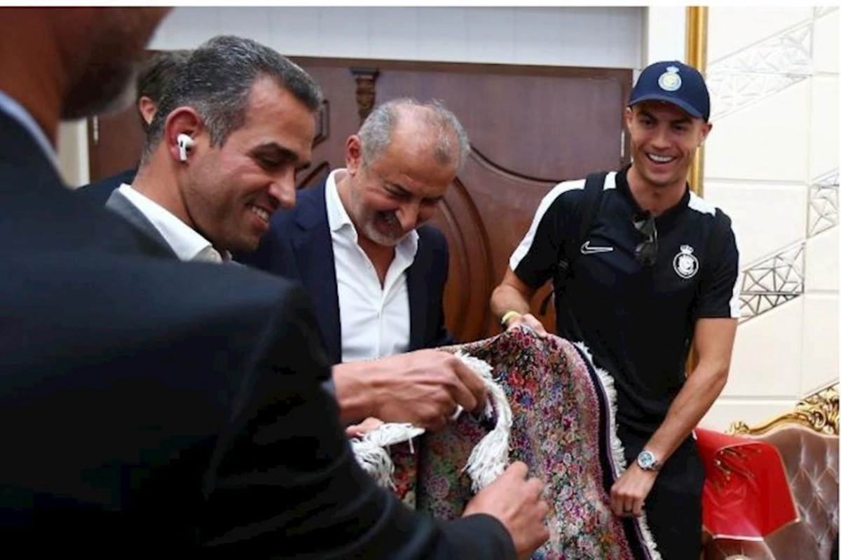 İranda Kriştiano Ronaldoya sürpriz hədiyyə — FOTOLAR