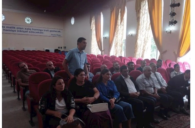 “Bələdiyyələrin fəaliyyətinin təbliği” İctimai birliyinin növbəti görüşü Zaqatalada baş tutdu