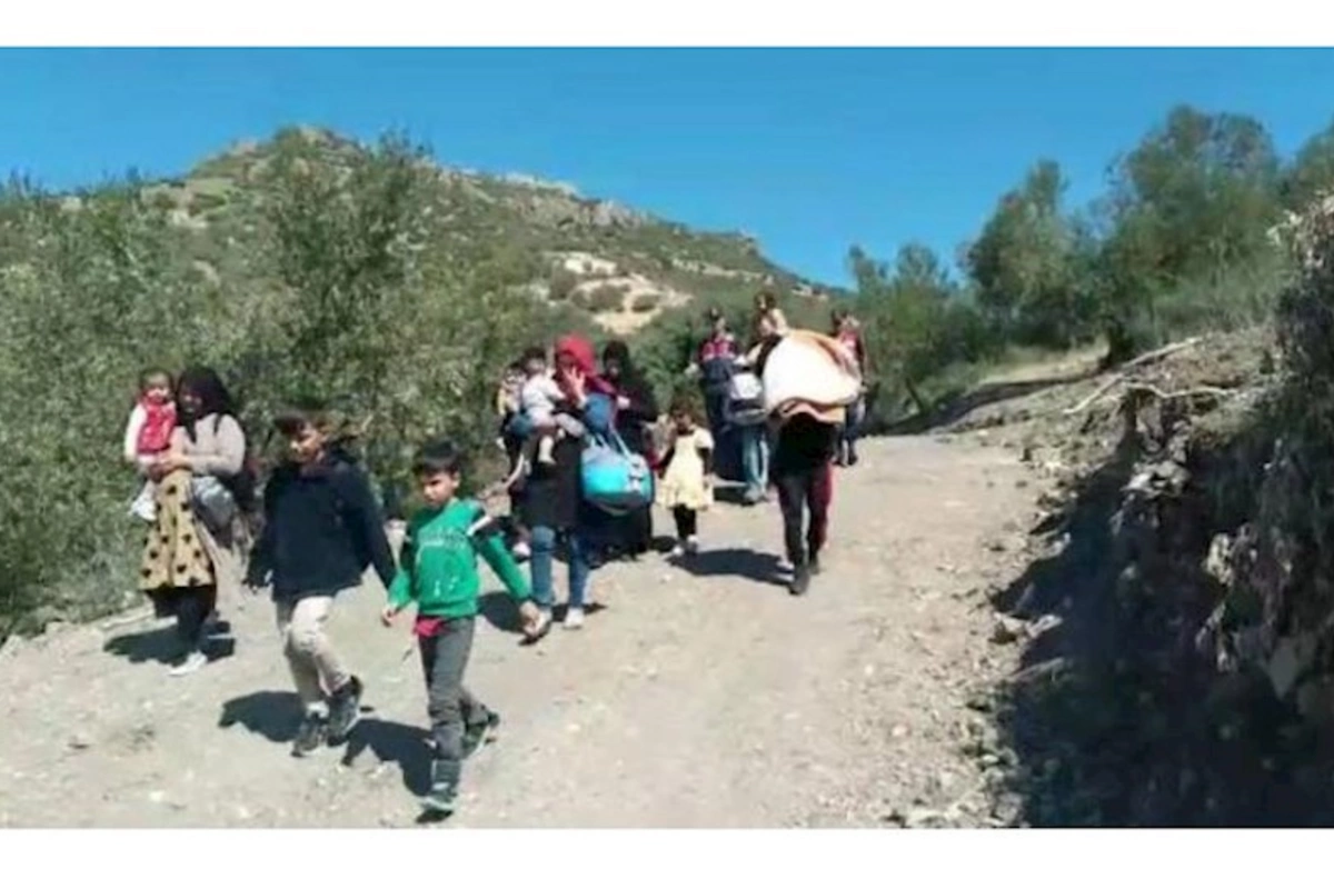 Çanaqqalada 42 qeyri-qanuni miqrant tutuldu