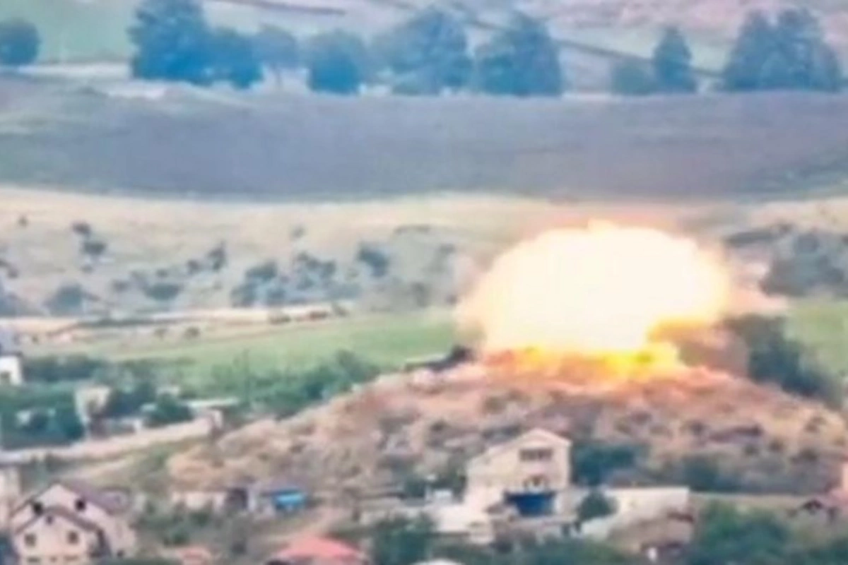 Ermənistanın Xankəndidəki “Tor zenit-raket kompleksi məhv edildi — VİDEO