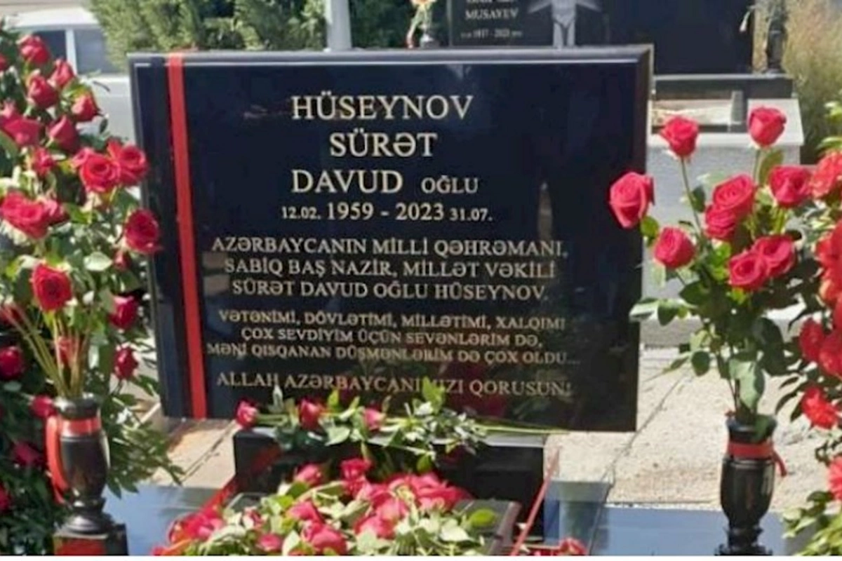 “Surət Hüseynovun qəbrinin üzərindəki Milli Qəhrəman sözü yığışdırılsın!”