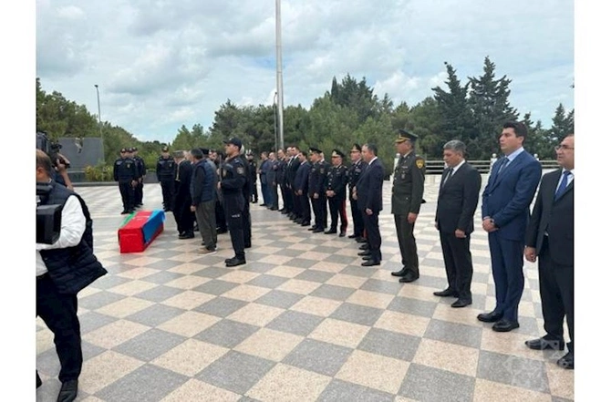 Polis əməkdaşlarının Sumqayıtda vida mərasimi keçirildi Polis əməkdaşlarının Sumqayıtda vida mərasimi keçirildi