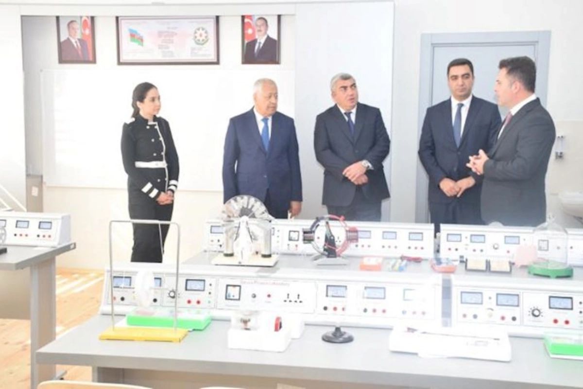 Vahid Əhmədov Qubada məktəbin açılışında iştirak etdi — FOTO