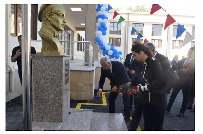 Vahid Əhmədov Qubada məktəbin açılışında iştirak etdi — FOTO