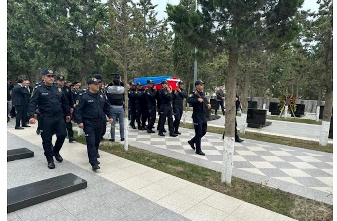 Polis əməkdaşlarının Sumqayıtda vida mərasimi keçirildi Polis əməkdaşlarının Sumqayıtda vida mərasimi keçirildi