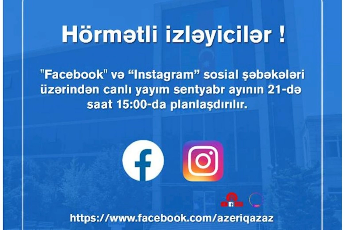 Azəriqaz İB rəhbərliyinin növbəti canlı yayımı planlaşdırılır