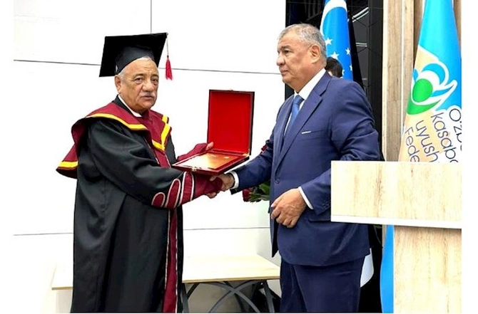 Azərbaycan və Özbəkistan həmkarlar ittifaqları arasında Əməkdaşlıq Memorandumu imzalandı — FOTO Azərbaycan və Özbəkistan həmkarlar ittifaqları arasında Əməkdaşlıq Memorandumu imzalandı — FOTO