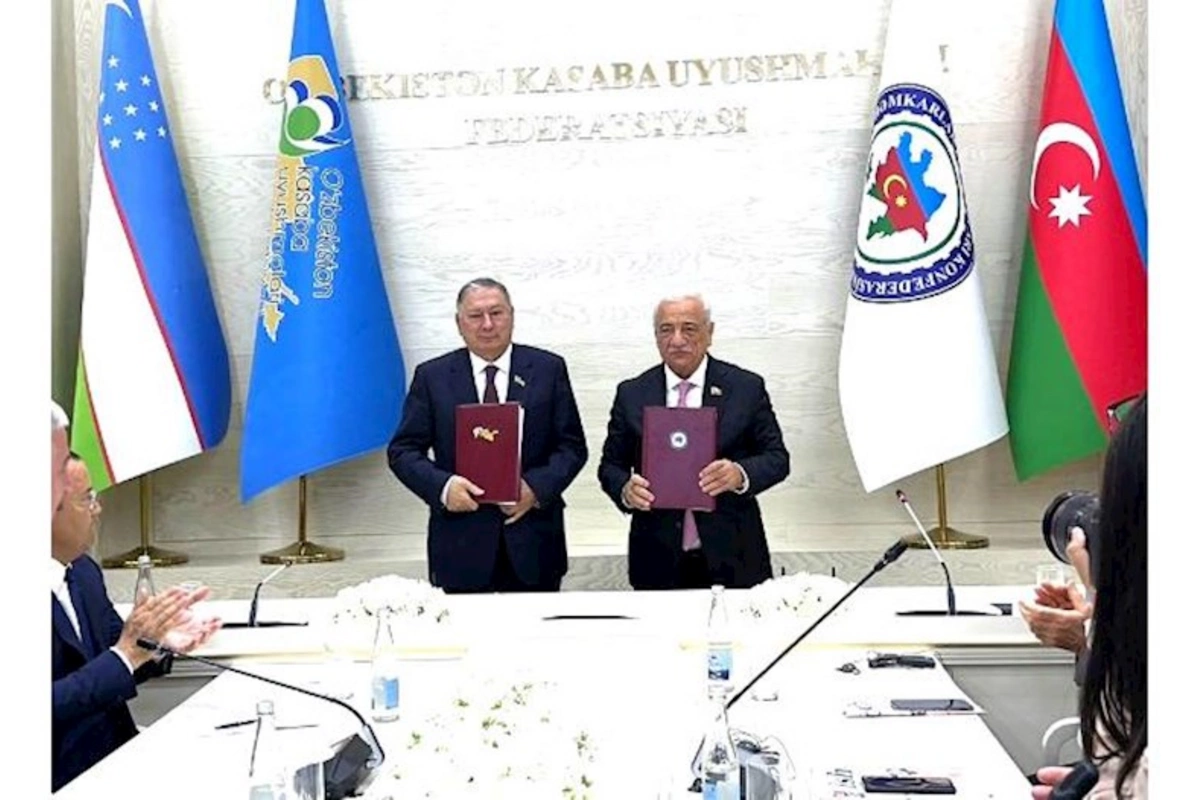 Azərbaycan və Özbəkistan həmkarlar ittifaqları arasında Əməkdaşlıq Memorandumu imzalandı — FOTO