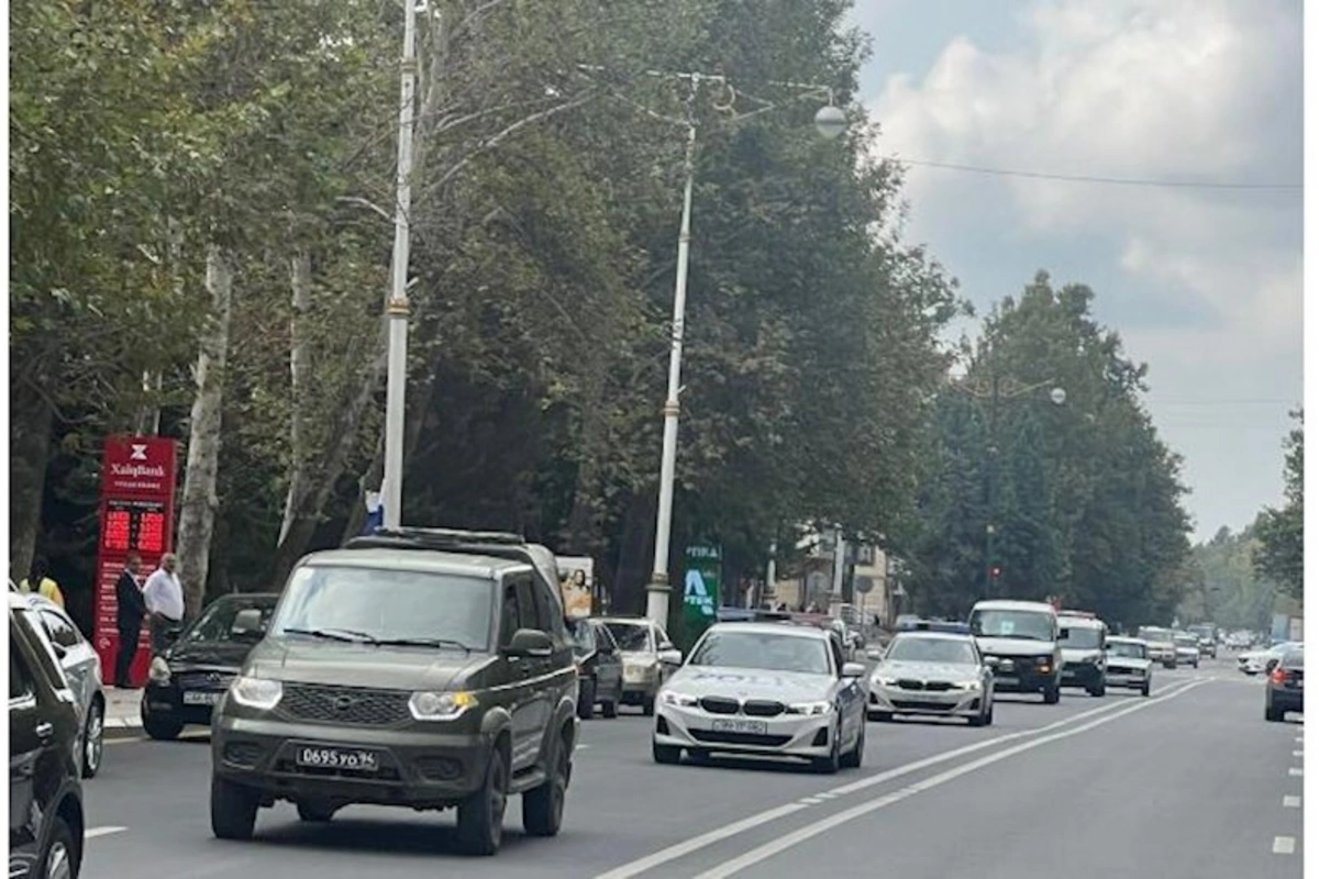 Erməni sakinlər Yevlax şəhərindədirlər — FOTO