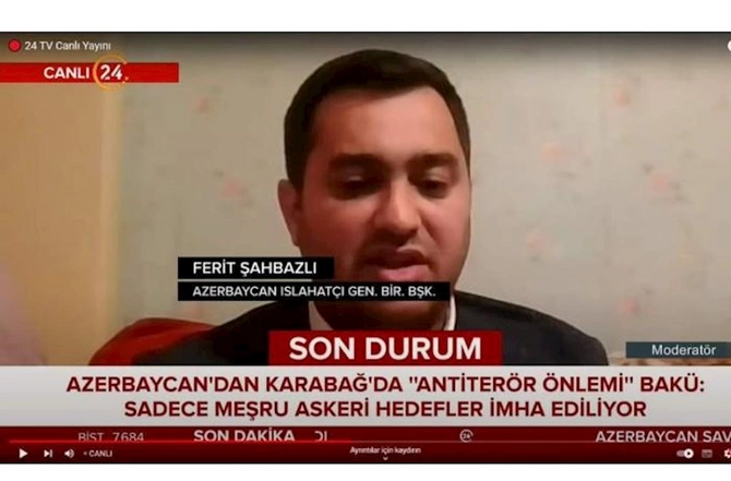 Fərid Şahbazlı antiterror tədbirləri haqqında Türkiyə mediasına geniş məlumat verdi — FOTOLAR Fərid Şahbazlı antiterror tədbirləri haqqında Türkiyə mediasına geniş məlumat verdi — FOTOLAR