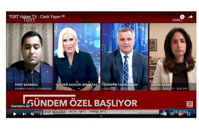Fərid Şahbazlı antiterror tədbirləri haqqında Türkiyə mediasına geniş məlumat verdi — FOTOLAR Fərid Şahbazlı antiterror tədbirləri haqqında Türkiyə mediasına geniş məlumat verdi — FOTOLAR
