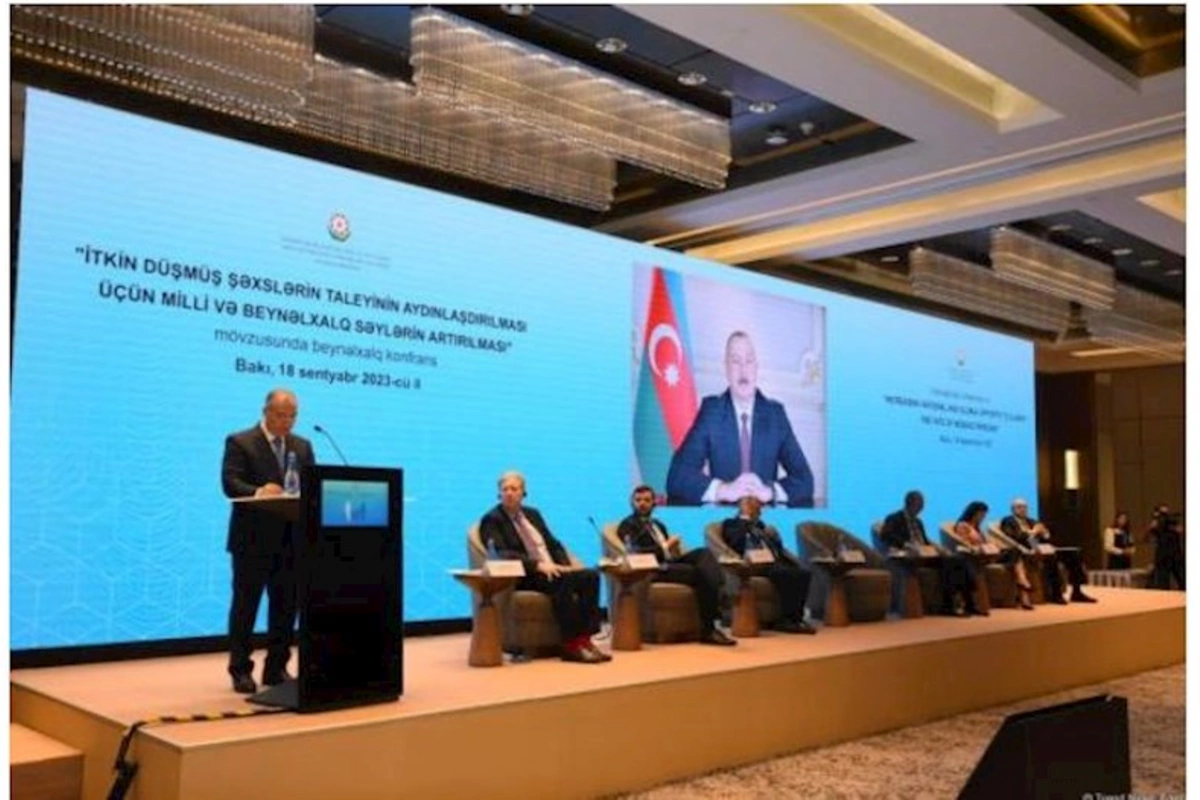 Azərbaycanın itkin düşmüş şəxslərlə bağlı təşəbbüsləri irəliyə doğru addımdır