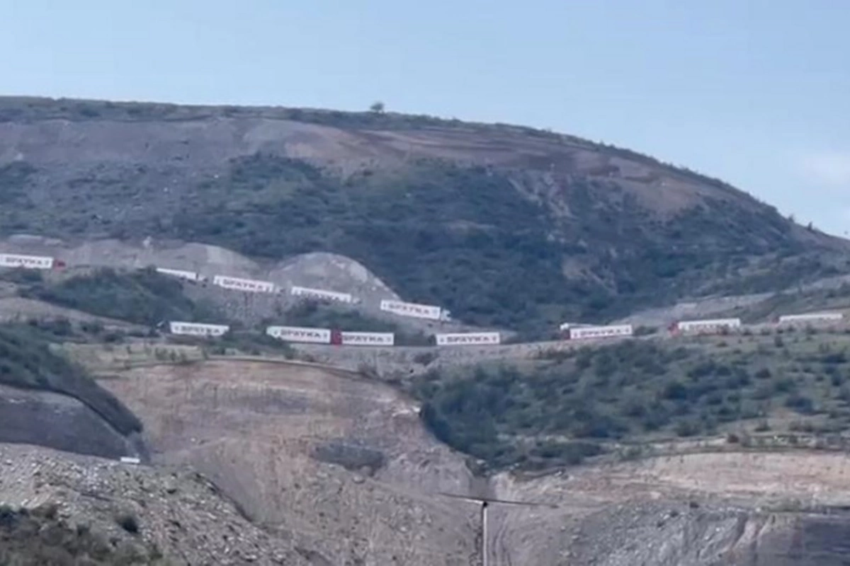 Ermənistan və Fransanın TIR-ları Laçınla sərhəddən geri qaytarıldı — VİDEO