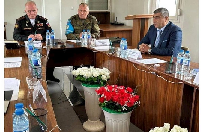 Xocalıda erməni nümayəndələri ilə növbəti danışıqlar başa çatdı — FOTOLAR (YENİLƏNİB)